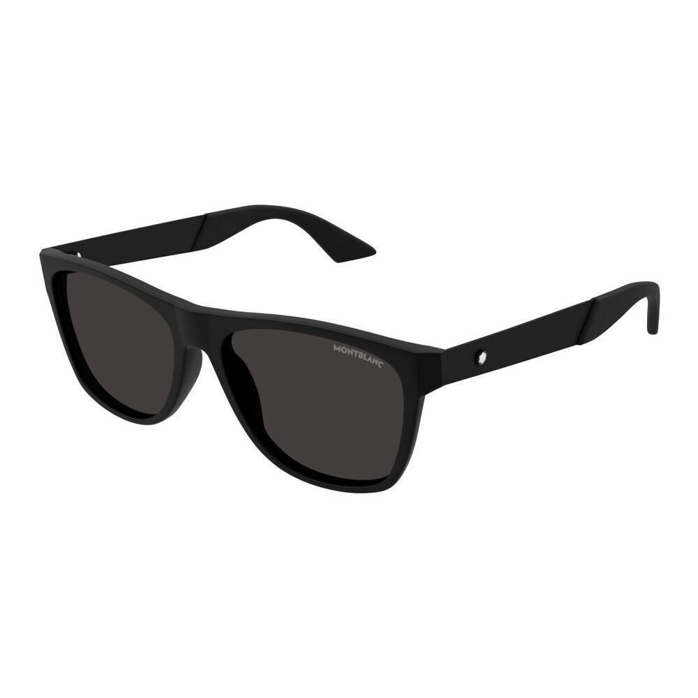 Mont Blanc MB0298S Sunglasses Black Acetate Square